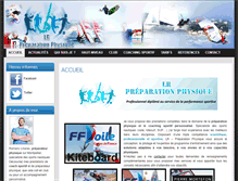 Tablet Screenshot of lr-preparationphysique.com